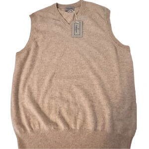 NWT Men’s 100% Cashmere Vest